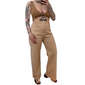 Rachel Comey Denim Jeans in Sand size 10
